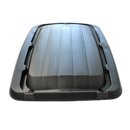 2 Passenger Canopy with Handles - Black