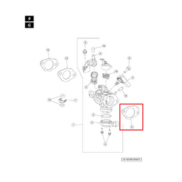 GASKET, THROTTLE BODY, KOHLER